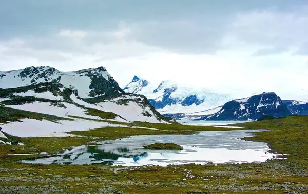 Görkemli Alp manzarası manzarası