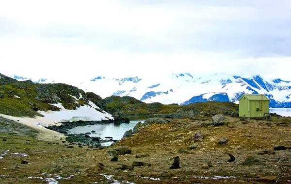 Görkemli Alp manzarası manzarası