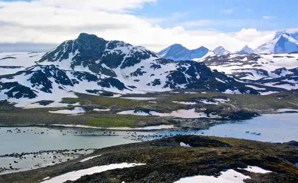 Güzel Alpler manzarasının manzarası