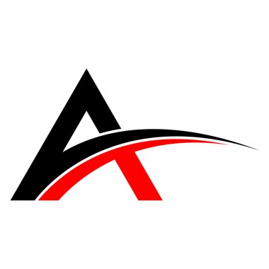 Modern Typographic Letter A Design, Kalın Typography A Art, Creative Lettering A, Artistic Alphabet A Illustration, Stylish Typographic A Concept