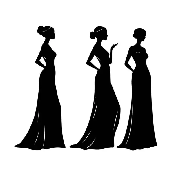 Zarif siyah-beyaz çiçekli kumaş tasarım elementi