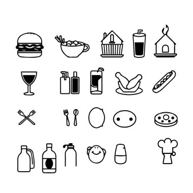 Tekerlek ve Tekerlek Tekerleği Tekerlek Tekerleği Tek Renkli Çizimi Ayrıntılı