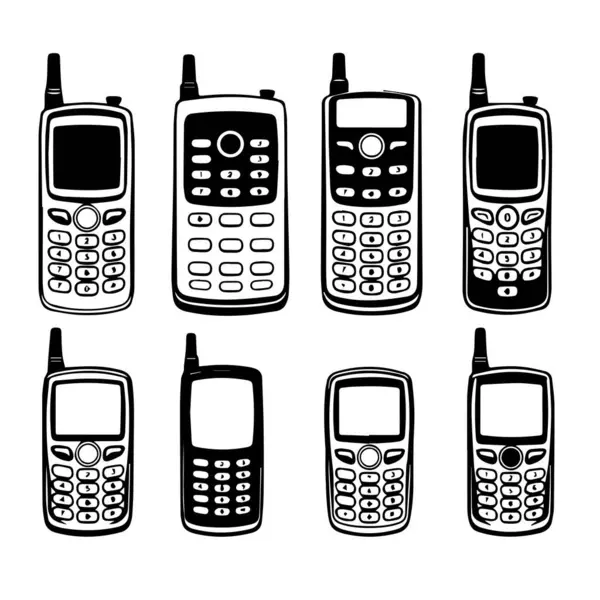 Siyah siluet çatal, iki bıçak ve iki kaşık da beyaz arka planda.