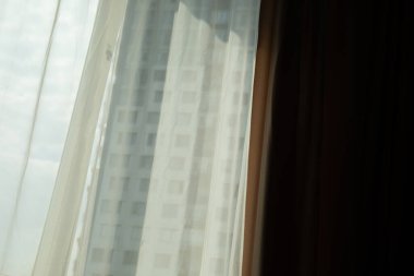 Şehir manzaralı perdeler Yumuşak ışık