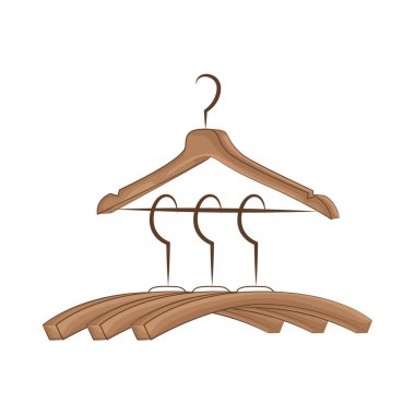 Parlak ve sağlam ahşap askılar. Bu askılar yüksek kaliteli ahşaptan yapılmış, dayanıklılık ve zarif bir his sunuyor..