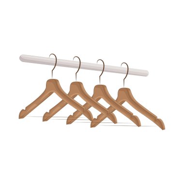 Parlak ve sağlam ahşap askılar. Bu askılar yüksek kaliteli ahşaptan yapılmış, dayanıklılık ve zarif bir his sunuyor..