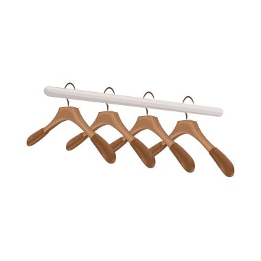 Parlak ve sağlam ahşap askılar. Bu askılar yüksek kaliteli ahşaptan yapılmış, dayanıklılık ve zarif bir his sunuyor..