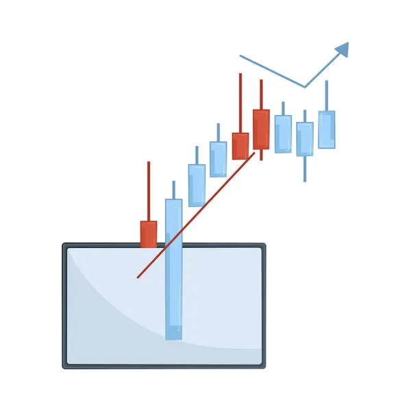 Belirli bir süre için bir varlığın en yüksek, en düşük, en açık ve kapanış fiyatlarını gösteren teknik analizlerde kullanılan şamdanlar.
