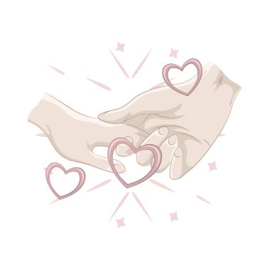 El ele tutuşan bir çift, sevgi, güven ve bağın güzel bir ifadesidir. Parmakları nazikçe birbirine dolanmış, dokunuşları rahatlık, sıcaklık ve birliktelik hissi veren çok şey anlatıyor..