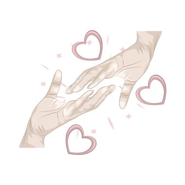 El ele tutuşan bir çift, sevgi, güven ve bağın güzel bir ifadesidir. Parmakları nazikçe birbirine dolanmış, dokunuşları rahatlık, sıcaklık ve birliktelik hissi veren çok şey anlatıyor..