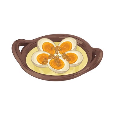 Opor hindistan cevizi sütü ve baharat karışımında kaynatılır. Sarı renk, körinin sıcak rengini ve toprağın tadını veren zerdeçal renginden gelir..