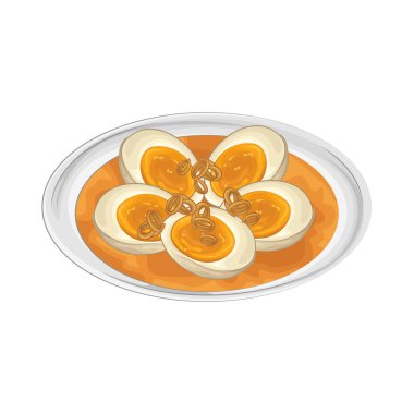 Opor hindistan cevizi sütü ve baharat karışımında kaynatılır. Sarı renk, körinin sıcak rengini ve toprağın tadını veren zerdeçal renginden gelir..