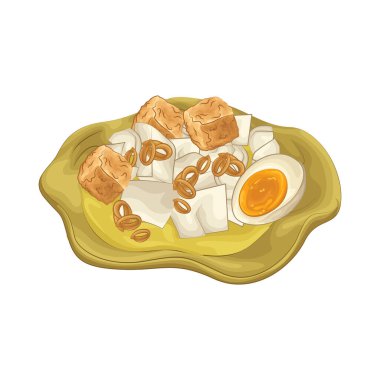 Opor hindistan cevizi sütü ve baharat karışımında kaynatılır. Sarı renk, körinin sıcak rengini ve toprağın tadını veren zerdeçal renginden gelir..