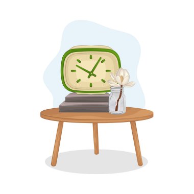 Bu güzel tasarlanmış saat, işlevselliği stille birleştirir. Bu da onu her odaya mükemmel bir eklenti yapar..