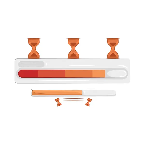 Bir süreç veya görevin devam ettiğini işaret etmek için dijital arayüzlerde kullanılan bir yükleme göstergesi. Bu gösterge kullanıcıya sistemin çalıştığını ve bir süre beklemeleri gerektiğini bildiren geri bildirim sağlar.