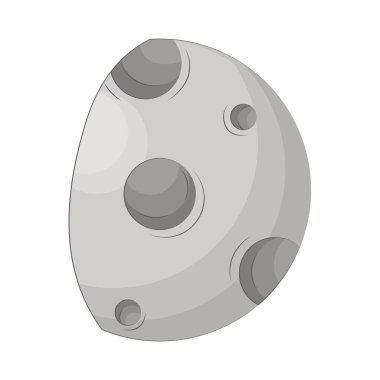 Güzel şekilli ay sakin ve huzurlu görünüyor. Açık bir gecede, ay ışıl ışıl parlar, barışçıl ve büyülü bir atmosfer yaratır..