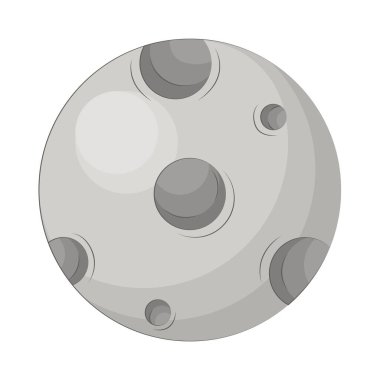 Yuvarlak şekilli ay sakin ve huzurlu görünüyor. Açık gecelerde ay ışıl ışıl parlar. Huzurlu ve büyülü bir atmosfer yaratır..