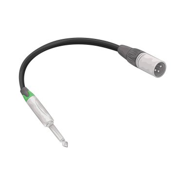 Bu jack konnektörü ses aygıtlarını veya diğer elektronik ekipmanları bağlamak için bir bağlantı noktası olarak kullanılır.