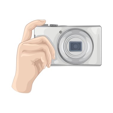 Bu dijital kamera yüksek çözünürlüklü sensör ile donatılmış sofistike bir fotoğraf makinesi..