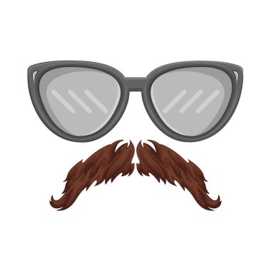 Zarif kahverengi bıyık ustalıkla şekillendirilmiş, zengin kestane rengi sıcak ve zarif bir izlenim veriyor..