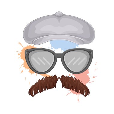 Zarif kahverengi bıyık ustalıkla şekillendirilmiş, zengin kestane rengi sıcak ve zarif bir izlenim veriyor..