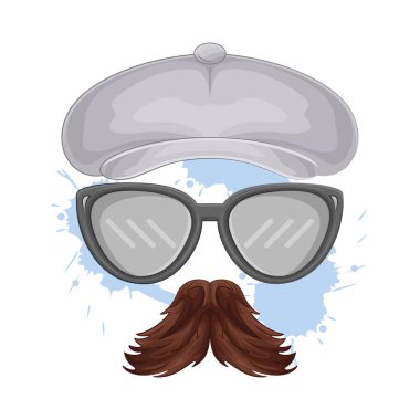 Zarif kahverengi bıyık ustalıkla şekillendirilmiş, zengin kestane rengi sıcak ve zarif bir izlenim veriyor..