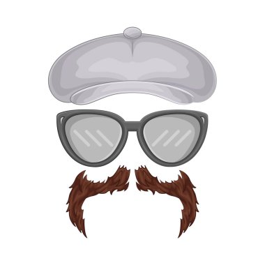 Zarif kahverengi bıyık ustalıkla şekillendirilmiş, zengin kestane rengi sıcak ve zarif bir izlenim veriyor..