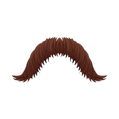 Zarif kahverengi bıyık ustalıkla şekillendirilmiş, zengin kestane rengi sıcak ve zarif bir izlenim veriyor..