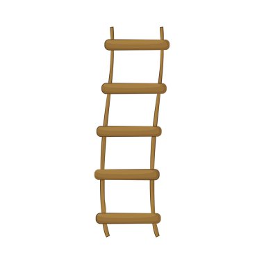 Merdiven, eşit aralıklarla yatay basamaklarla birbirine bağlı iki uzun dikey bacaktan oluşan taşınabilir bir yapıdır. Merdiven güvenli bir yüzeyde duruyor. Her basamak, kullanıcının güvenli bir şekilde yüksek yerlere ulaşmasına olanak sağlıyor..