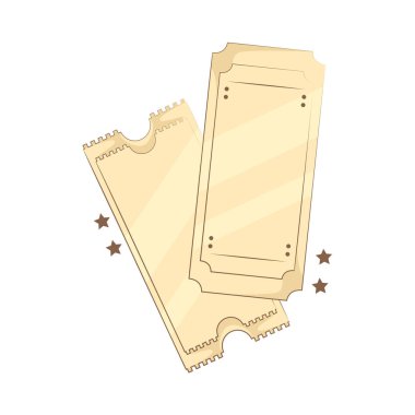 Sinema biletleri sinemadaki film gösterimine girmek içindir. Filmin adı, tarihi ve saati gibi önemli detayları içerir..