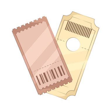 Sinema biletleri sinemadaki film gösterimine girmek içindir. Filmin adı, tarihi ve saati gibi önemli detayları içerir..