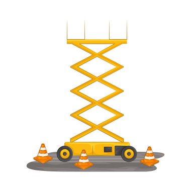 Makas kaldırma, işçileri ve ekipmanları güvenli bir şekilde yüksek mevkilere taşımak için kullanılan bir tür hava çalışma platformudur. Kesişen bir metal destek yapısı var. Makas gibi bir hareketle genişliyor ve büzülüyor. Dikey hareket sağlıyor..