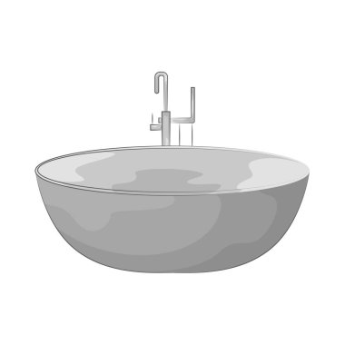 Bu küvet, banyoya biraz lüks katan zarif bir tasarıma sahip. Düz kıvrımlarıyla, bu küvet konfor ve stili birleştirir..