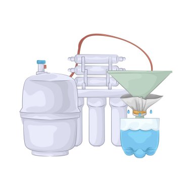 Bu su filtresi sudan kir, kirletici maddeleri ve zararlı maddeleri çıkarıp tüketim için temiz ve güvenli hale getirmek üzere tasarlanmıştır..