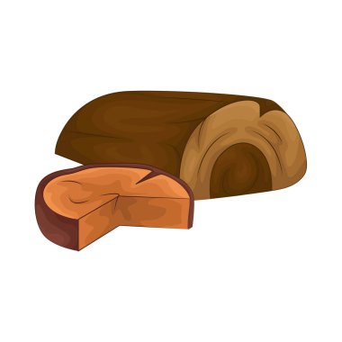 Ağacın gövdesinden alınan büyük, sağlam bir tahta parçası. Dış kabuğu hala gövdesine bağlı..