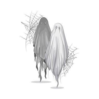 Hayaletler korkunç görünüşleriyle yüzerler, ölümü, gizemi ve doğaüstü güçleri simgelerler..