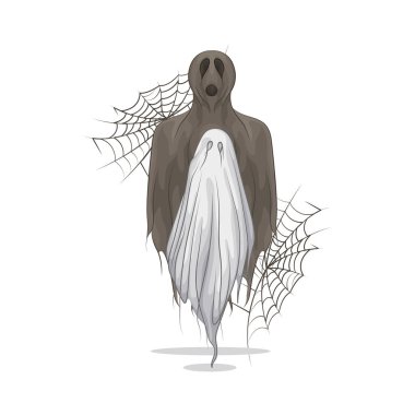 Hayaletler korkunç görünüşleriyle yüzerler, ölümü, gizemi ve doğaüstü güçleri simgelerler..