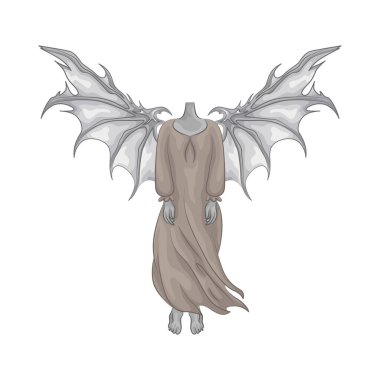 Korkunç görünümlü başsız bir hayalet, ölümü, gizemi ve doğaüstü güçleri simgeler..