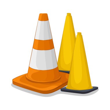 Trafik konileri, sürücüleri yönlendirmek ve uyarmak için yollarda kullanılan kullanışlı, parlak koni şeklindeki işaretlerdir. Parlak renkleri onları uzaktan bile kolayca görünür kılıyor.. 