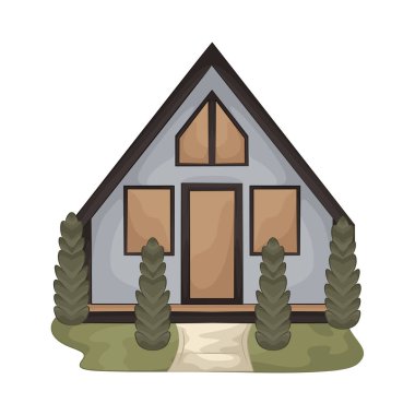 Bu ev çok rahat ve misafirperver görünüyor. Duvarlar sıcak renklerde ve bahçe bakımlı..