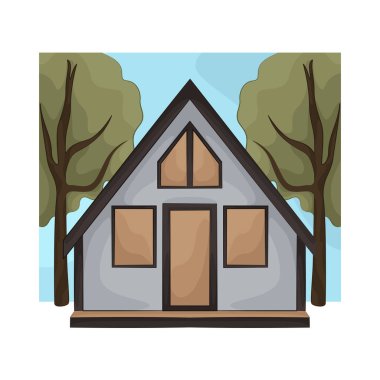 Bu ev sıcak renkli duvarlarla çok rahat görünüyor..