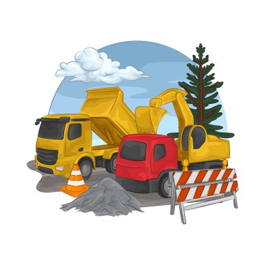 Bu kamyon ağır inşaat malzemeleri ve ekipmanları taşımak için tasarlandı. Büyük yükleri kolaylıkla kaldırabilir..