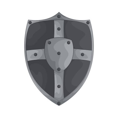 Bu kalkan sarsılmaz gücü ve cesareti simgeliyor. En güçlü metalden yapılmıştır, kırılmaz bir yüzeyi vardır ve savaştaki en yıkıcı darbelere dayanabilir..