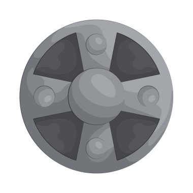 Bu kalkan sarsılmaz gücü ve cesareti simgeliyor. En güçlü metalden yapılmıştır, kırılmaz bir yüzeyi vardır ve savaştaki en yıkıcı darbelere dayanabilir..