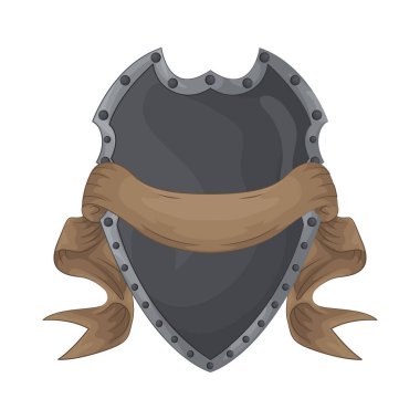 Bu kurdeleli kalkan sarsılmaz gücü ve cesareti simgeliyor. En güçlü metalden yapılmıştır, kırılmaz bir yüzeye sahiptir ve savaştaki en yıkıcı darbelere dayanabilir..