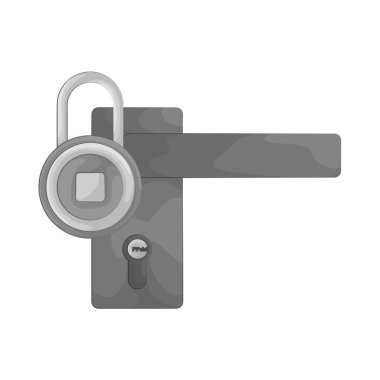 Bu kapı kilidi, bir kapı kolunun işlevi ile bir kilit mekanizmasını birleştirerek erişim kontrolü ve kolaylığını arttırır..