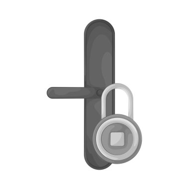 Bu kapı kilidi, bir kapı kolunun işlevi ile bir kilit mekanizmasını birleştirerek erişim kontrolü ve kolaylığını arttırır..