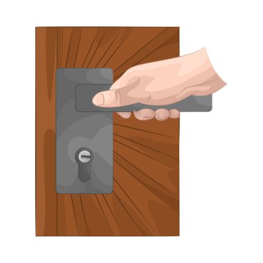 Bu kapı kilidi, bir kapı kolunun işlevi ile bir kilit mekanizmasını birleştirerek erişim kontrolü ve kolaylığını arttırır.