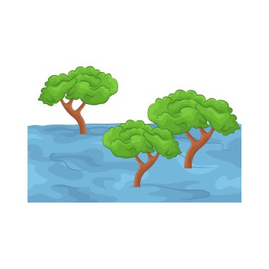 Seller şehrin sokaklarını sardı, onları nehirlere ve boğulan ağaçlara dönüştürdü.