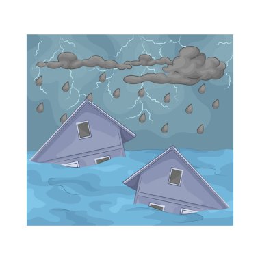 Sel suları şehrin sokaklarını sardı, onları nehirlere ve su altındaki binalara dönüştürdü. Şehir manzarası artık tanınmaz haldeydi. Sel suları ve yüzen döküntülerle kaplıydı..